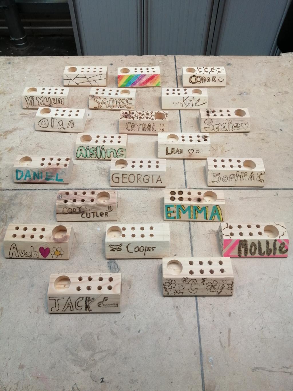 1st Year Wood Tech. Projects